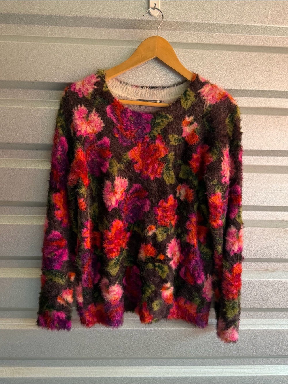 Anthropologie Ariel Eyelash Sweater